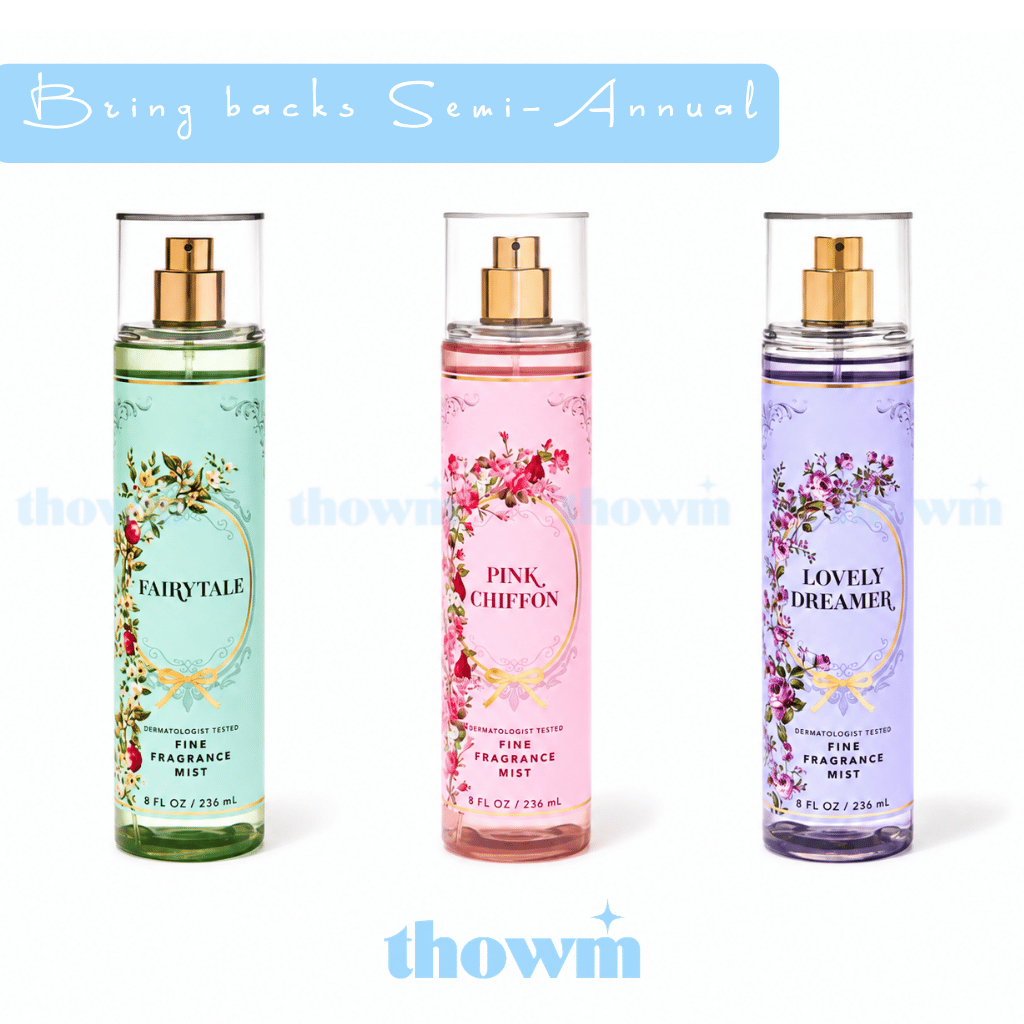 [ MINI ] Fairytale | Pink Chiffon | Lovely Dreamer - Xịt Thơm Toàn Thân Body Mist