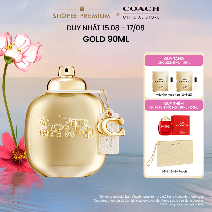 Nước hoa nữ Coach Gold Parfum 90ml
