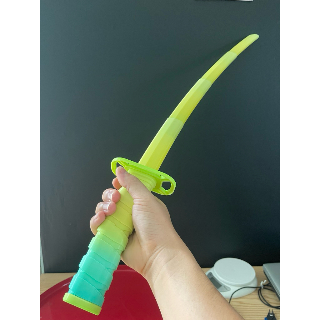 Kiếm katana 7 màu (Chuyển Màu)