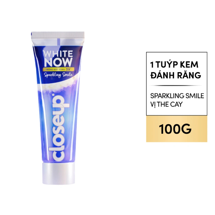 Kem đánh răng Closeup White Now trắng bật tông 100g