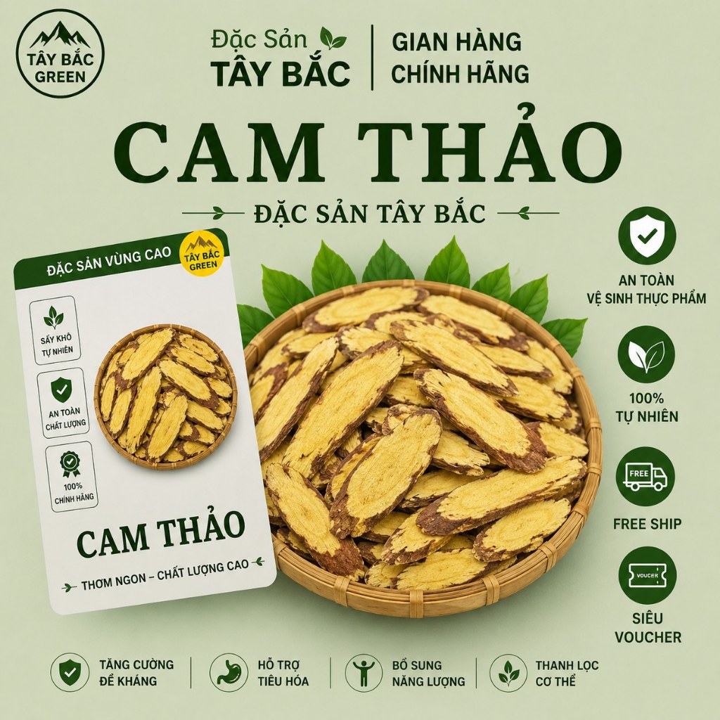 5KG CAM THẢO KHÔ TỰ NHIÊN – CAM THẢO KHÔ NGUYÊN LIỆU PHA TRÀ, DÙNG TRONG ĐÔNG Y | SHOP TRAI BẢN