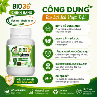 [Bio36 Mua 5 Tặng 2] Bio 36 Kích Rễ Mạnh – Đẩy Đọt Nhanh - Phục Hồi Cây Trồng