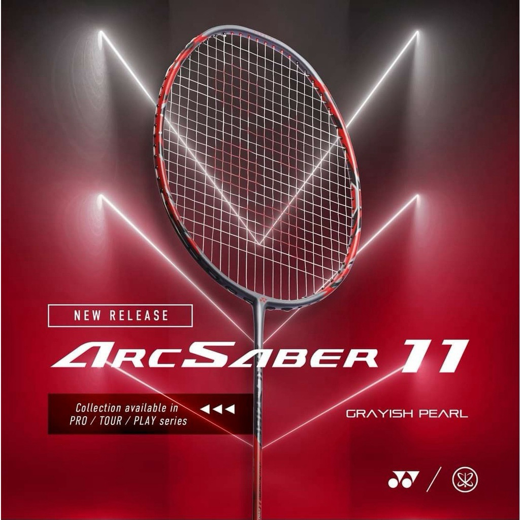 🏸 Vợt Cầu Lông Yonex Arcsaber 11 play / 11 Pro Chính Hãng – Grayish Pearl