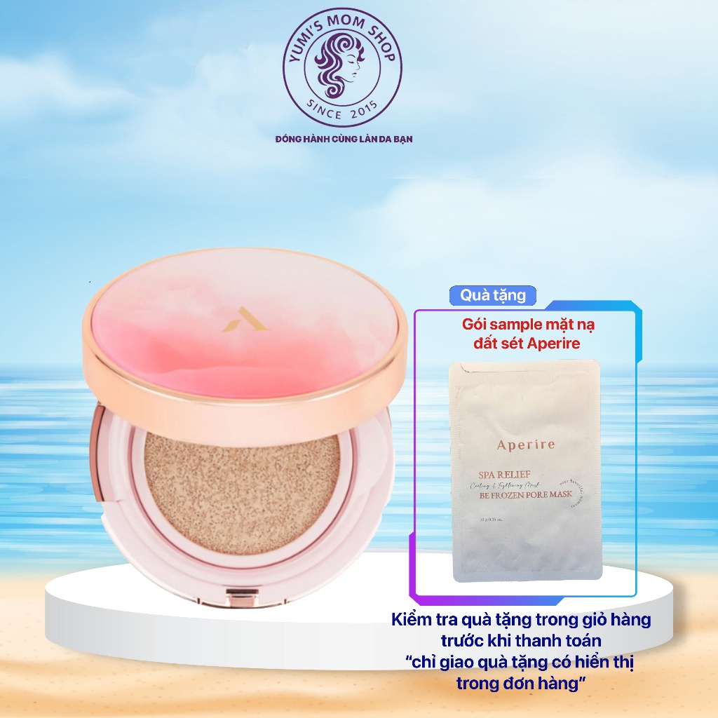 Cushion Aperire Chống Nắng Che Phủ Hoàn Hảo Và Bảo Vệ Da Toàn Diện Aperire Day Dream Cover Cushion S
