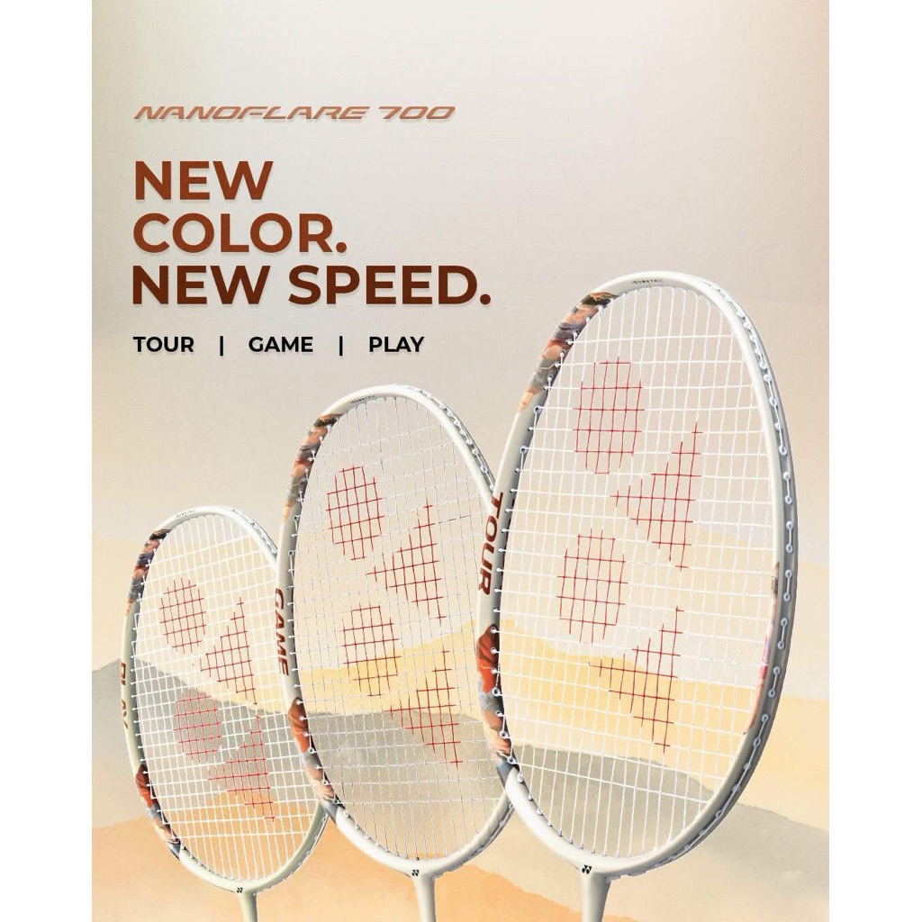 Vợt Cầu Lông Yonex Nanoflare 700 – NF700 Play | Màu Trắng Kem