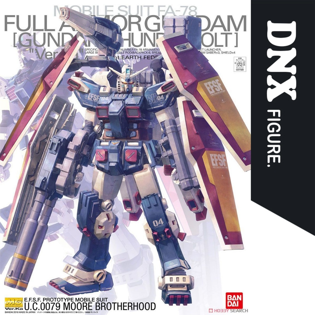 Mô Hình Lắp Ráp MG 1/100 Full Armor Gundam Thunderbolt Ver Ka (New Seal)