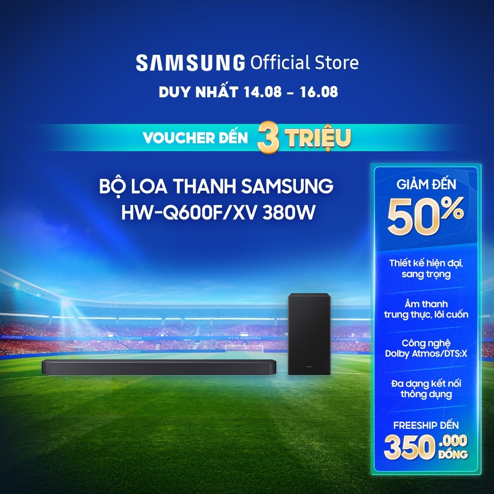 Bộ loa thanh Samsung HW-Q600F/XV 380W