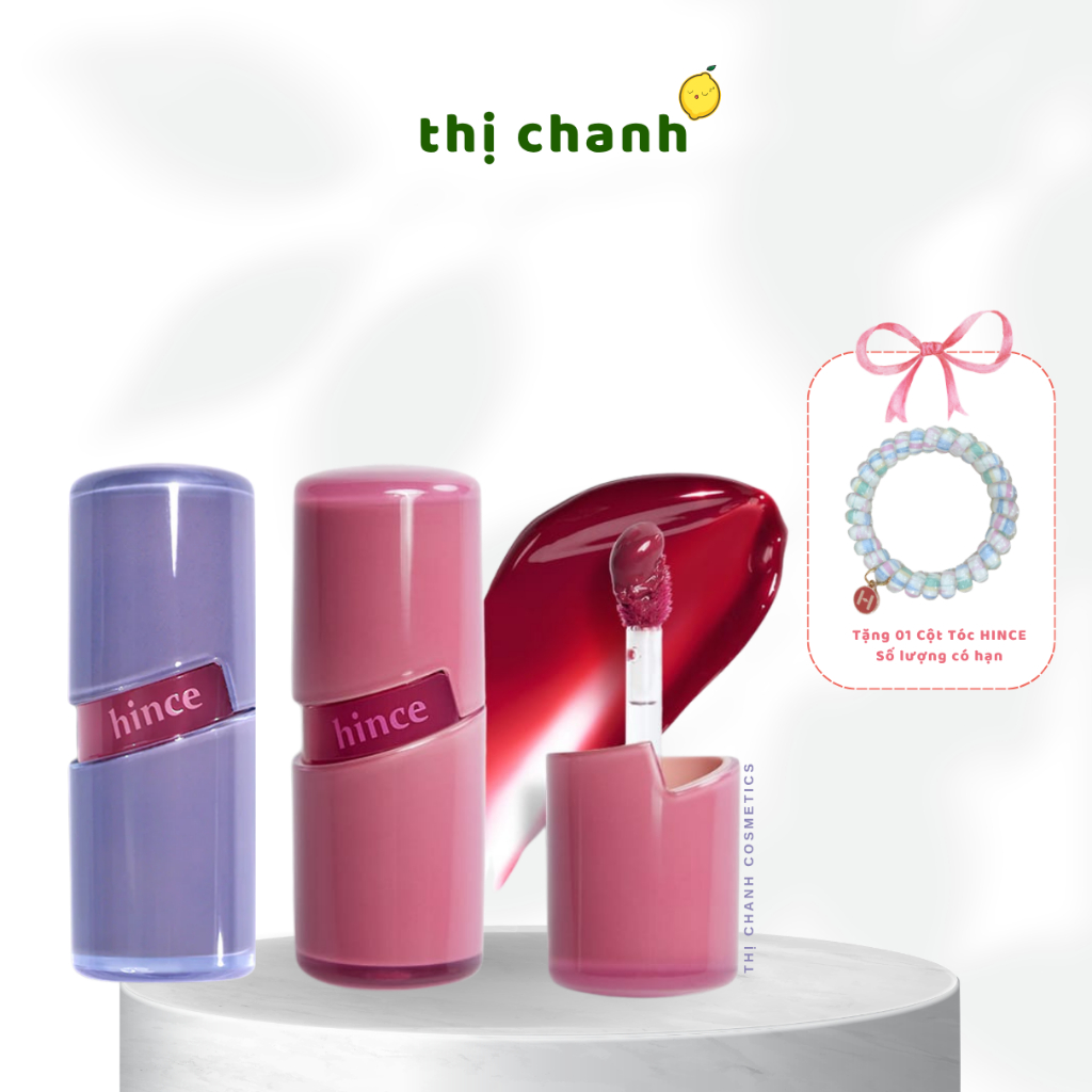 [MUA 1 TẶNG 1] Son Gel Tint HINCE Raw Glow Gel Tint 4ml