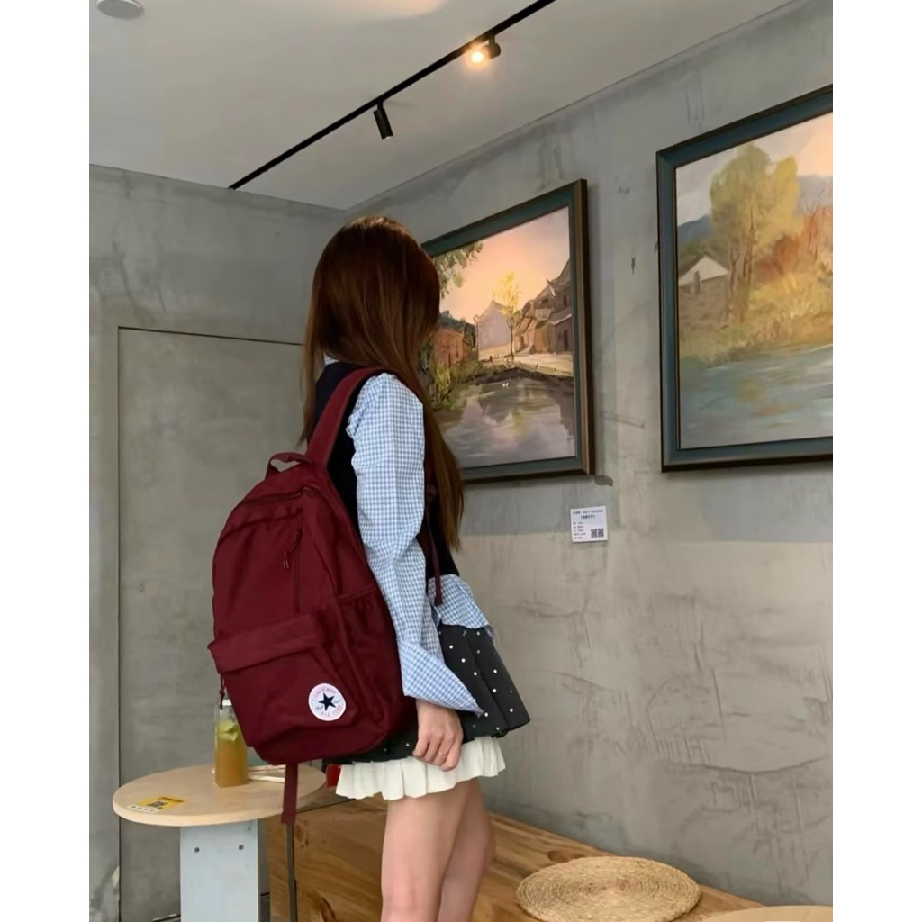 Balo Converse Unisex Đỏ Đô Chính Hãng