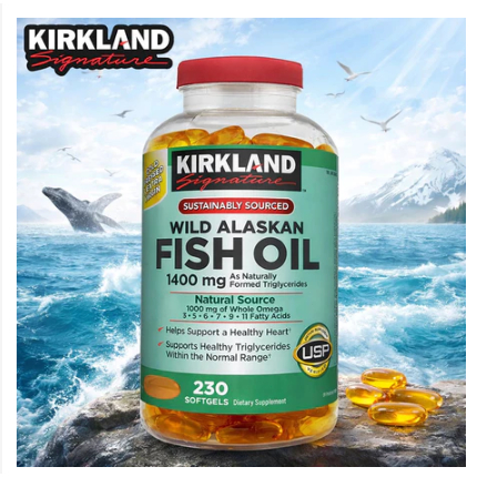 Alaskan Fish Oil 1400mg 230 viên