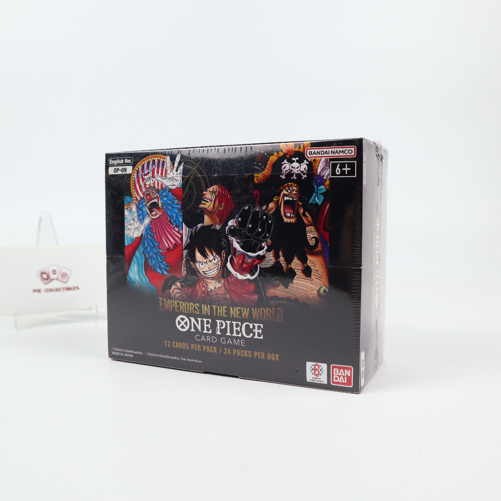 [CHÍNH HÃNG] Hộp Bài One Piece TCG OP09 - Emperors In The New World Booster Box - Tiếng Anh (EU) 🔥
