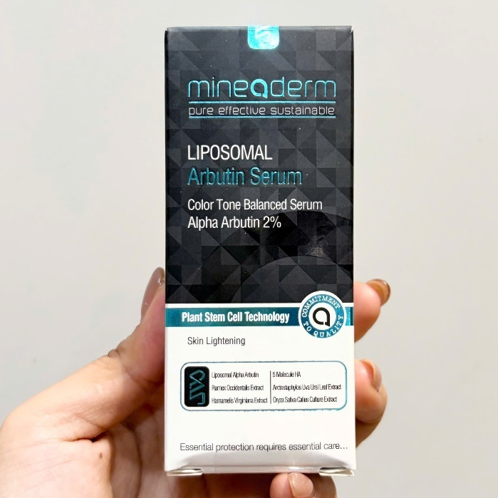 [Hàng cty]  Mineaderm Liposomal Arbutin Serum – Serum Arbutin 2% Dưỡng Sáng Mờ Thâm, Trắng Da