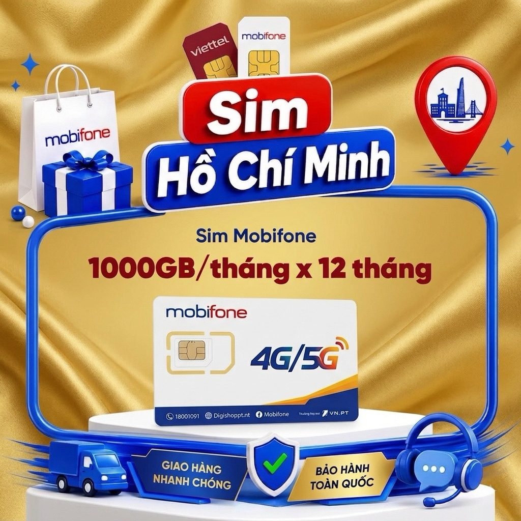 ✨ [U1500 17GB/Ngày] Sim VinaPhone 5G 500GB/tháng – Thả ga data suốt 12 tháng 12FHCM 1000GB 12MDT150