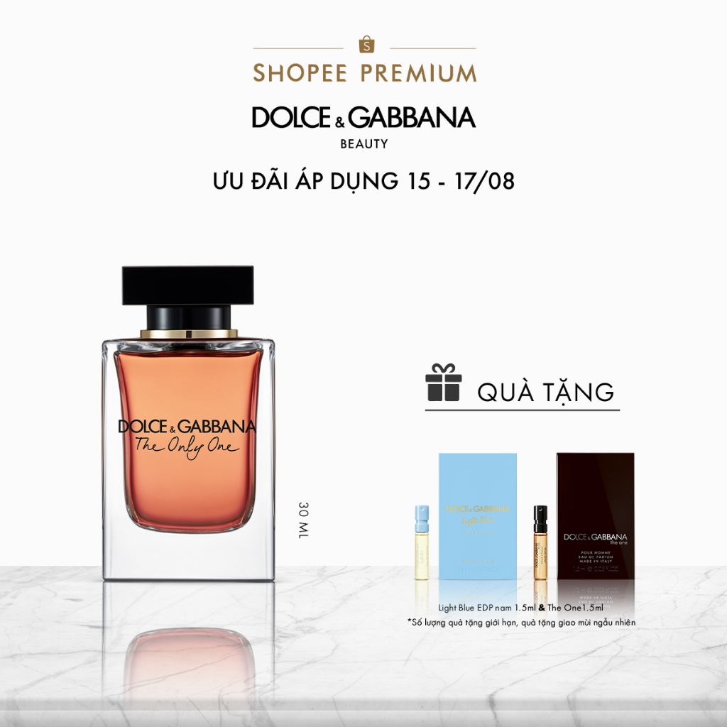 Nước hoa nữ Dolce&Gabbana The Only One EDP 30ml