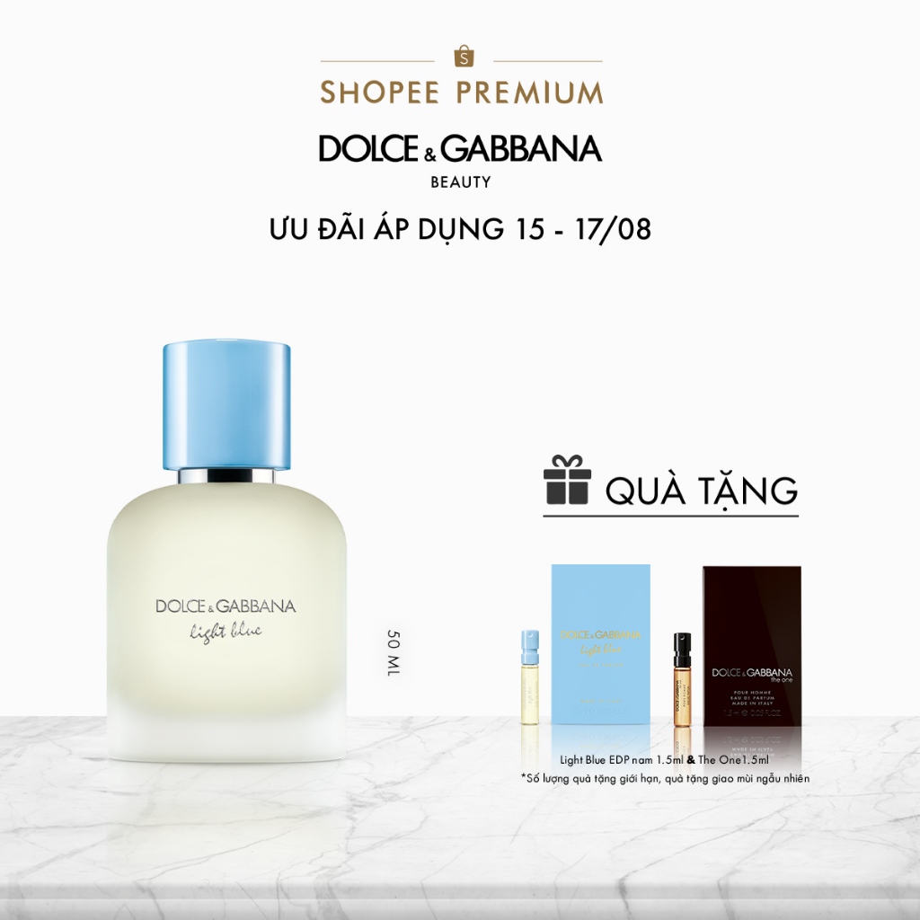 Nước Hoa Nam Dolce&Gabbana Light Blue Pour Homme EDT 50ml