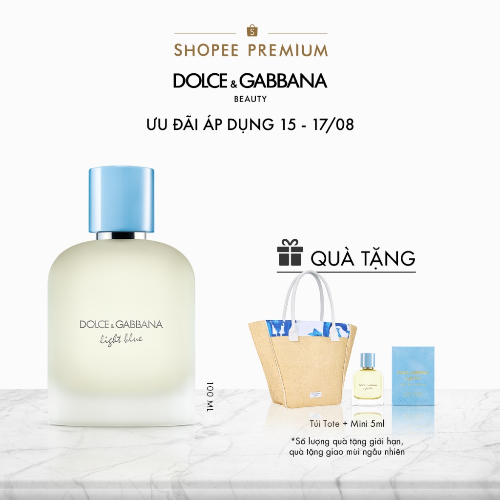 Nước Hoa Nam Dolce&Gabbana Light Blue Pour Homme EDT 100ml