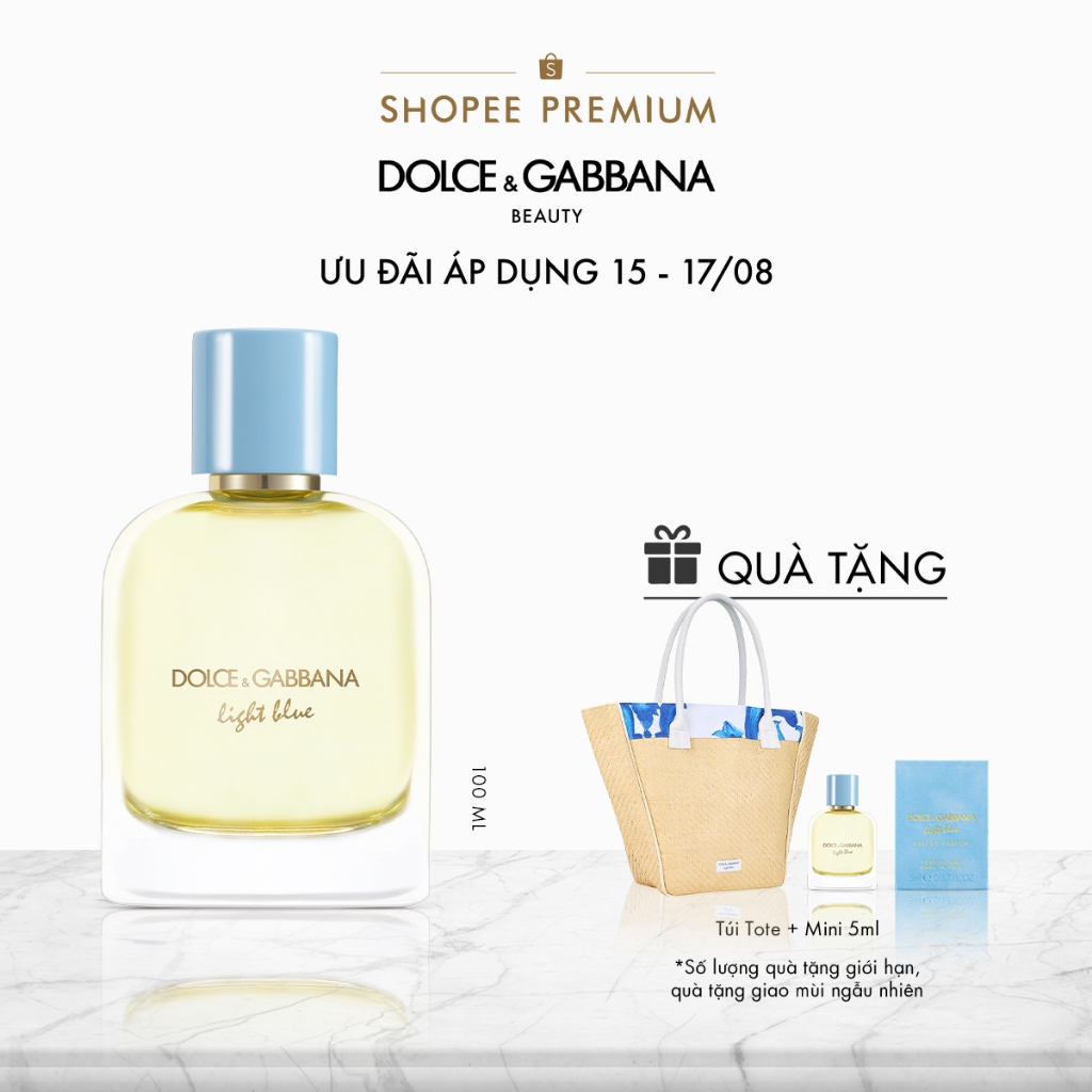 Nước hoa nam Dolce&Gabbana Light Blue Pour Homme EDP 100ml