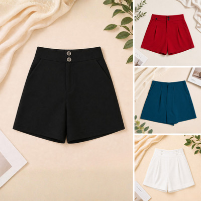Quần short nữ NS09 nhiều mẫu lẻ size xả kho chất liệu vải tuysi LOZA XA016