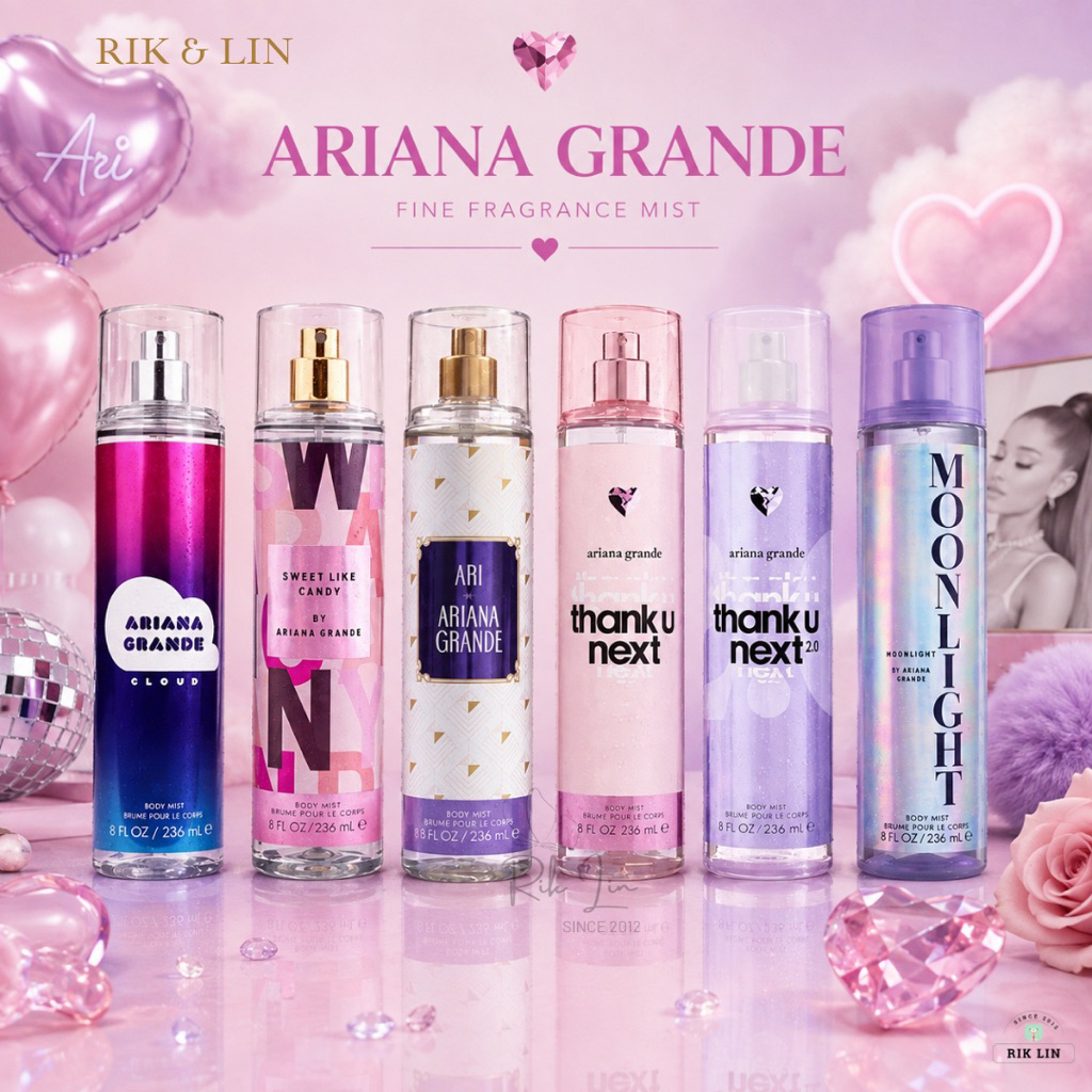 Auth_ THANK U NEXT | MOONLIGHT | SWEET LIKE CANDY | ARIANA CLOUDS | ARI BY ARIANA - Xịt Thơm Body Mi