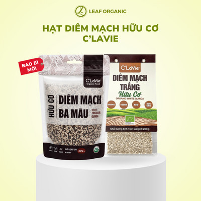 [Mẫu mới] Hạt diêm mạch ba màu/diêm mạch trắng túi 200g