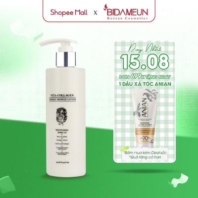 Sữa Tắm Vita-Collagen Dưỡng Sáng & Làm Mềm Da Bidameun Siyoul B44 – 250ml