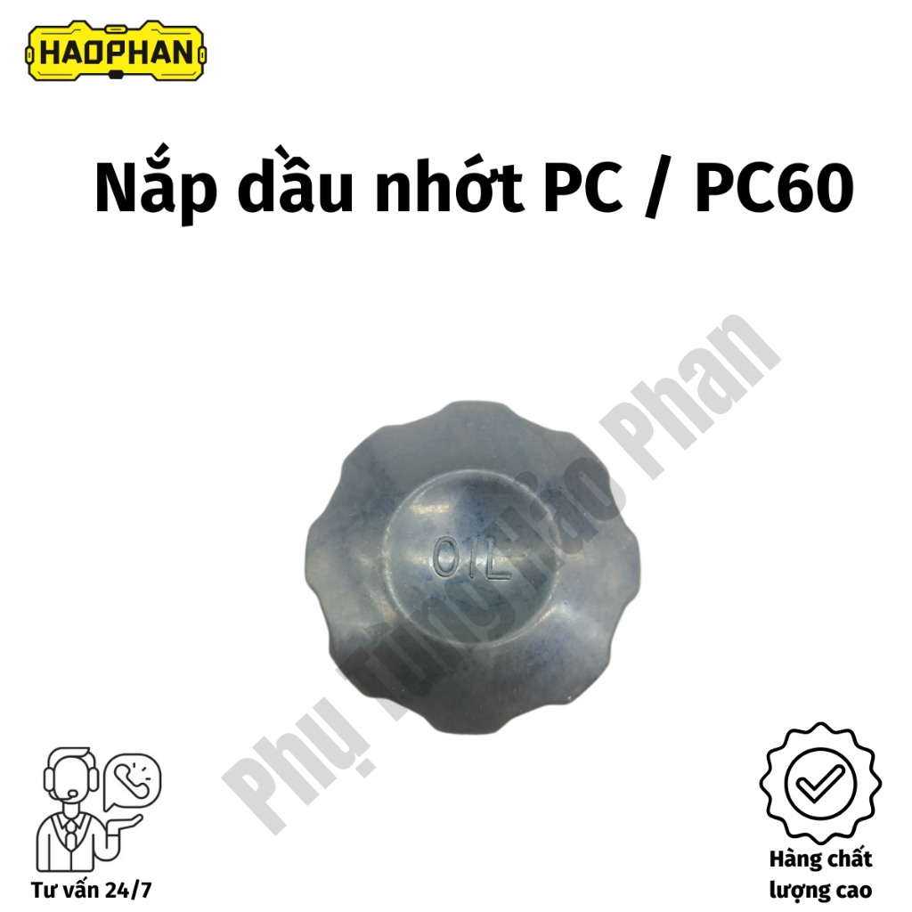Nắp dầu nhớt Komatsu PC, PC60 - Phụ tùng Hảo Phan