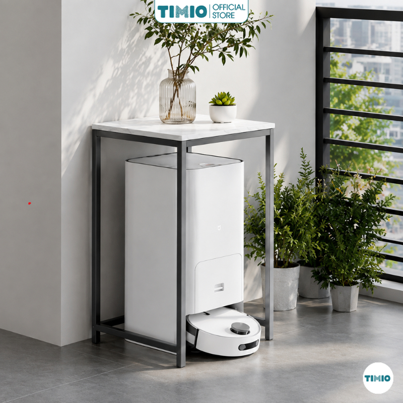 Kệ đa năng kệ robot hút bụi trang trí phòng khách thương hiệu TIMIO - GM120
