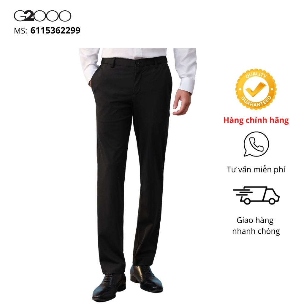 Quần Dài Nam G2000 (6115362299) Màu Đen
