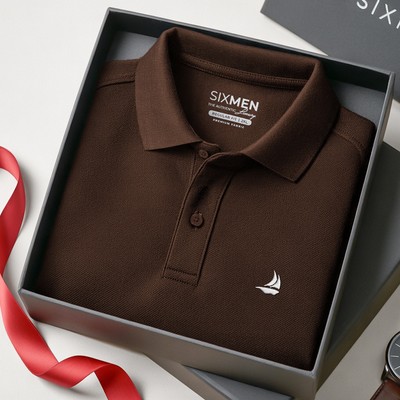 Áo Polo nam cao cấp cổ bẻ [Tặng Hộp Gói Quà] - BASOR Polo SIXMEN - Vải cá sấu FeelMax Thoáng mát