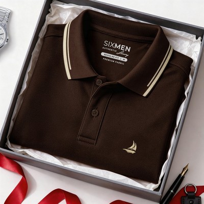 Áo polo nam cổ bẻ GALIO [Tặng Hộp Gói Quà] - Vải cá sấu FeelMax thoáng mát - SIXMEN