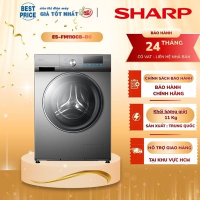 ES-FM110CB-DG - Máy Giặt Sharp Inverter 11 Kg ES-FM110CB-DG