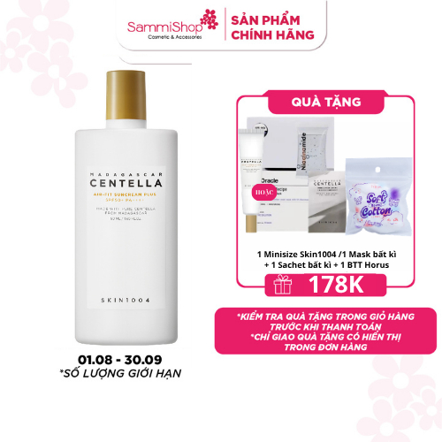 Skin1004 Kem chống nắng Madagascar Centella Air-Fit SunCream Plus 50ml