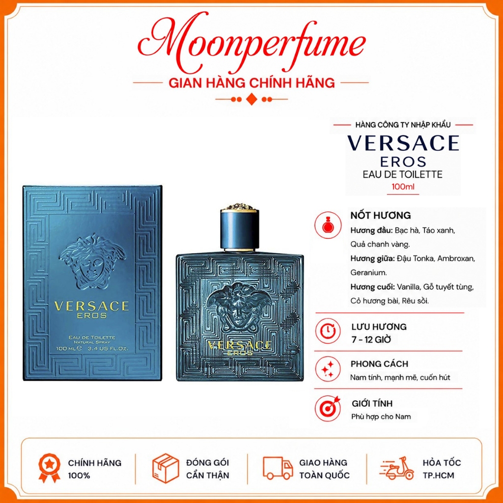 Nước hoa Nam Versace-Eros 100ml