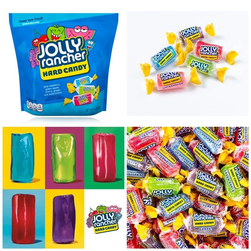 (USA) Kẹo Ngậm Trái Cây Jolly Rancher 5 Vị 396g