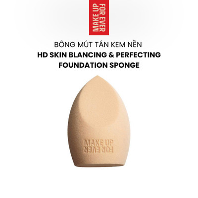 Bông mút tán kem nền HD Skin Balancing & Perfecting Foundation Sponge - MAKE UP FOR EVER