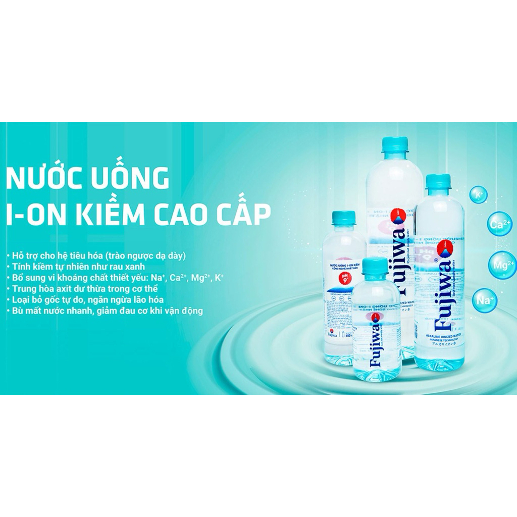 Nước uống ion kiềm Fujiwa