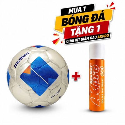 Bóng đá Khâu tay Molten F5N3250 chính hãng - Tiêu chuẩn FIFA Quality