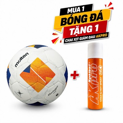 Bóng đá số 5 Molten F5N5000-AF - Tiêu chuẩn FIFA Quality Pro - Chính hãng