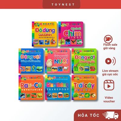 Sách: Bé Khám Phá Môi Trường Xung Quanh - Kiến Thức Theo Chủ Đề