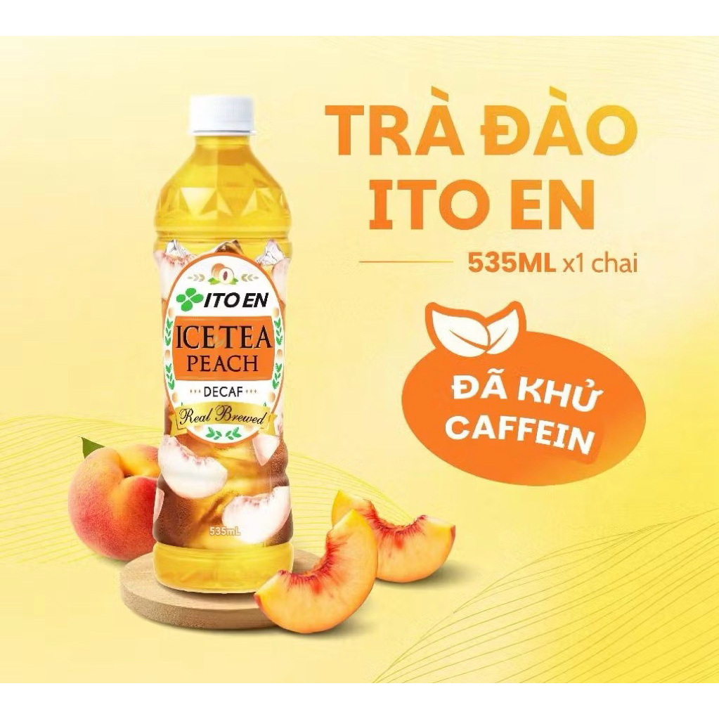 Trà Itoen Ice Tea Peach 535ml