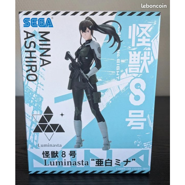 [ Chính Hãng SEGA ] Mô Hình MINA ASHIRO Luminasta - Monster #8 ( Kaiju No. 8 ) Figure