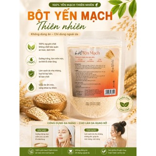 Mặt nạ bột yến mạch