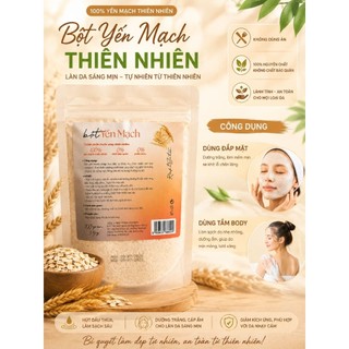 Mặt nạ bột yến mạch