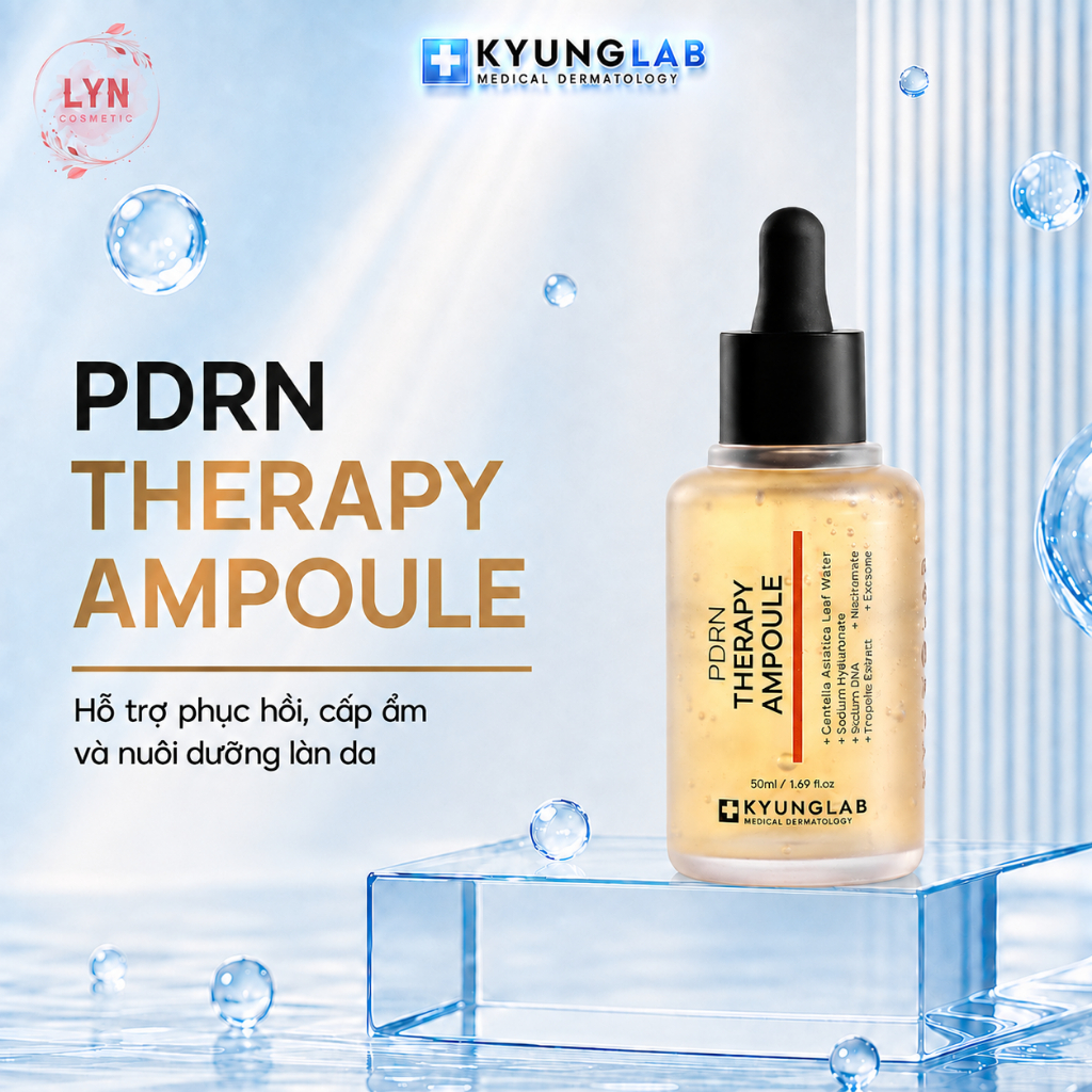 Tế bào gốc Kyung Lab ,serum PDRN Kyung Lab tái tạo da,cải thiện nếp nhăn,phục hồi trẻ hóa da