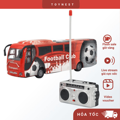 Đồ Chơi DUKA: Xe Câu Lạc Bộ Bóng Đá Điều Khiển Từ Xa Màu Đỏ DK81472