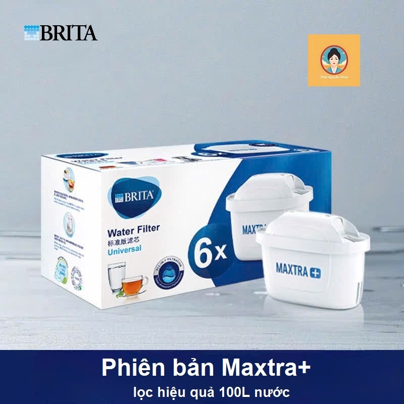 [Brita] Lõi lọc nước Maxtra+ loại đi kèm theo bình lọc | 01 lõi lọc hiệu quả 100 lít nước