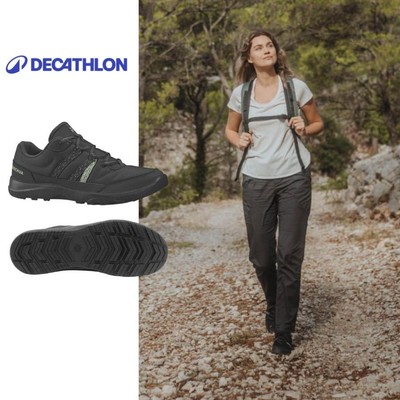 Giày leo núi dã ngoại nữ DECATHLON NH50 đen mã 8553549