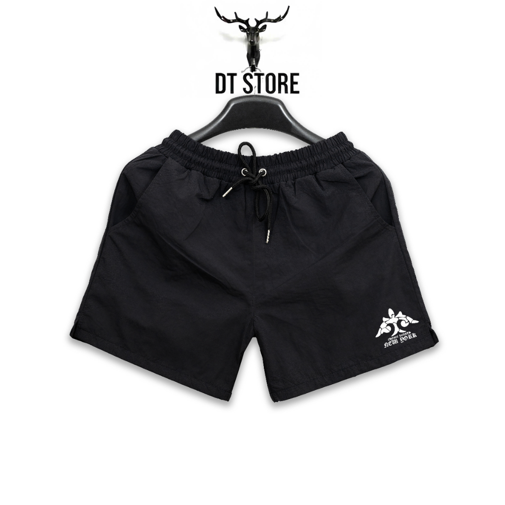QUẦN SHORT DÙ CHOICE HEARTS TRIBAL CREST - DT STORE - CHOSH001