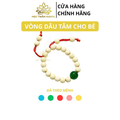 Vòng Dâu Tằm Cho Bé Sơ Sinh - MTH Jewelry