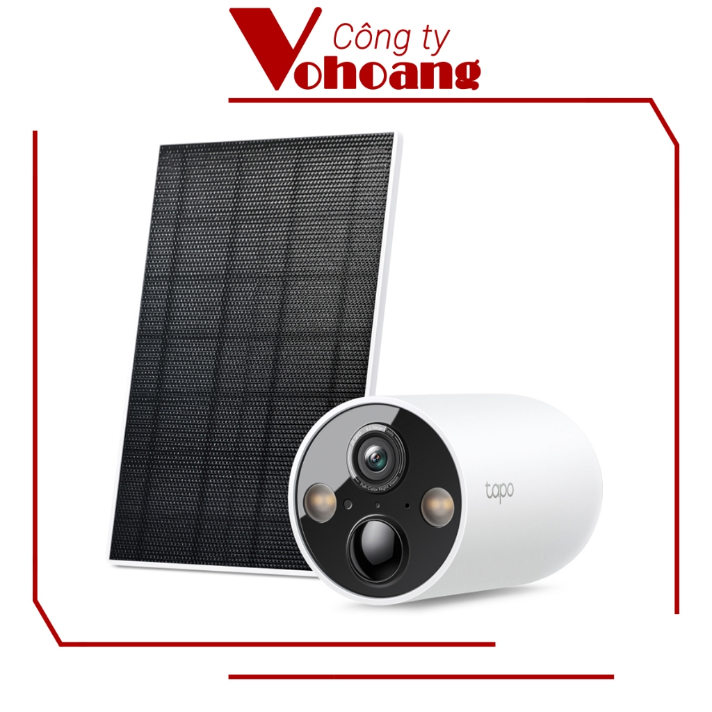 TP-Link Tapo C425 2K QHD - KIT Camera An ninh Năng lượng Mặt trời Độ phân giải cao